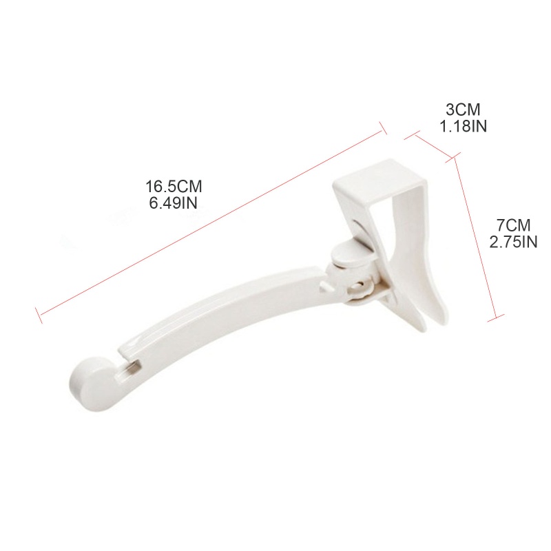 Bộ 2 Móc Treo Túi Rác Gắn Cửa Tủ Bằng Nhựa Tiện Dụng Giá Đỡ