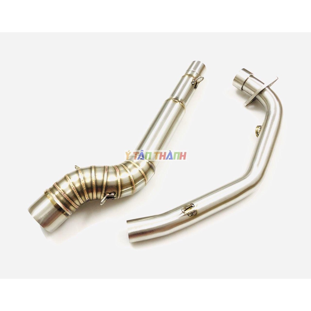 Cổ Pô 2 Khúc Exciter 150 Gắn Lon MS933