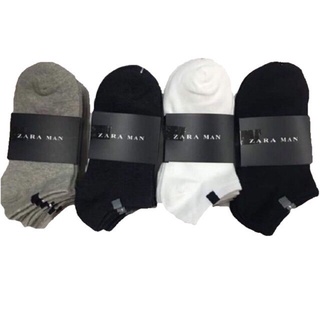 Lố 10 đôi tất zara man Cổ Ngắn Thời Trang