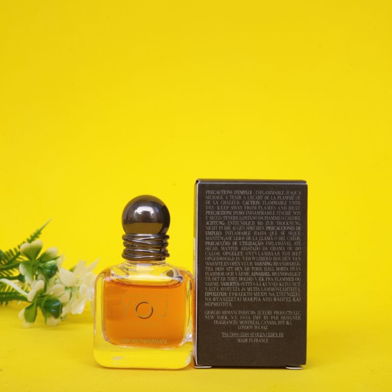 Nước Hoa Mini Nam Giorgio Emporio Armani Stronger With You Intensely EDP 7ml