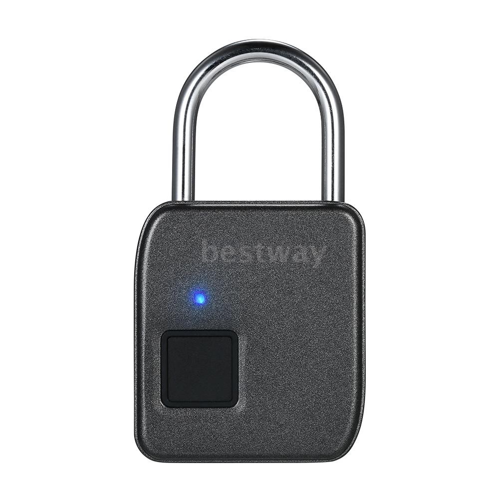 Ổ Khóa Vân Tay Thông Minh 10 Màu Chống Nước Ip65 + Phụ Kiện