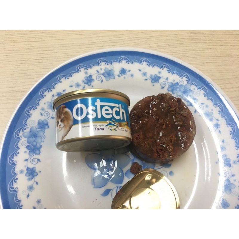 Pate cho mèo Ostech lon 80g