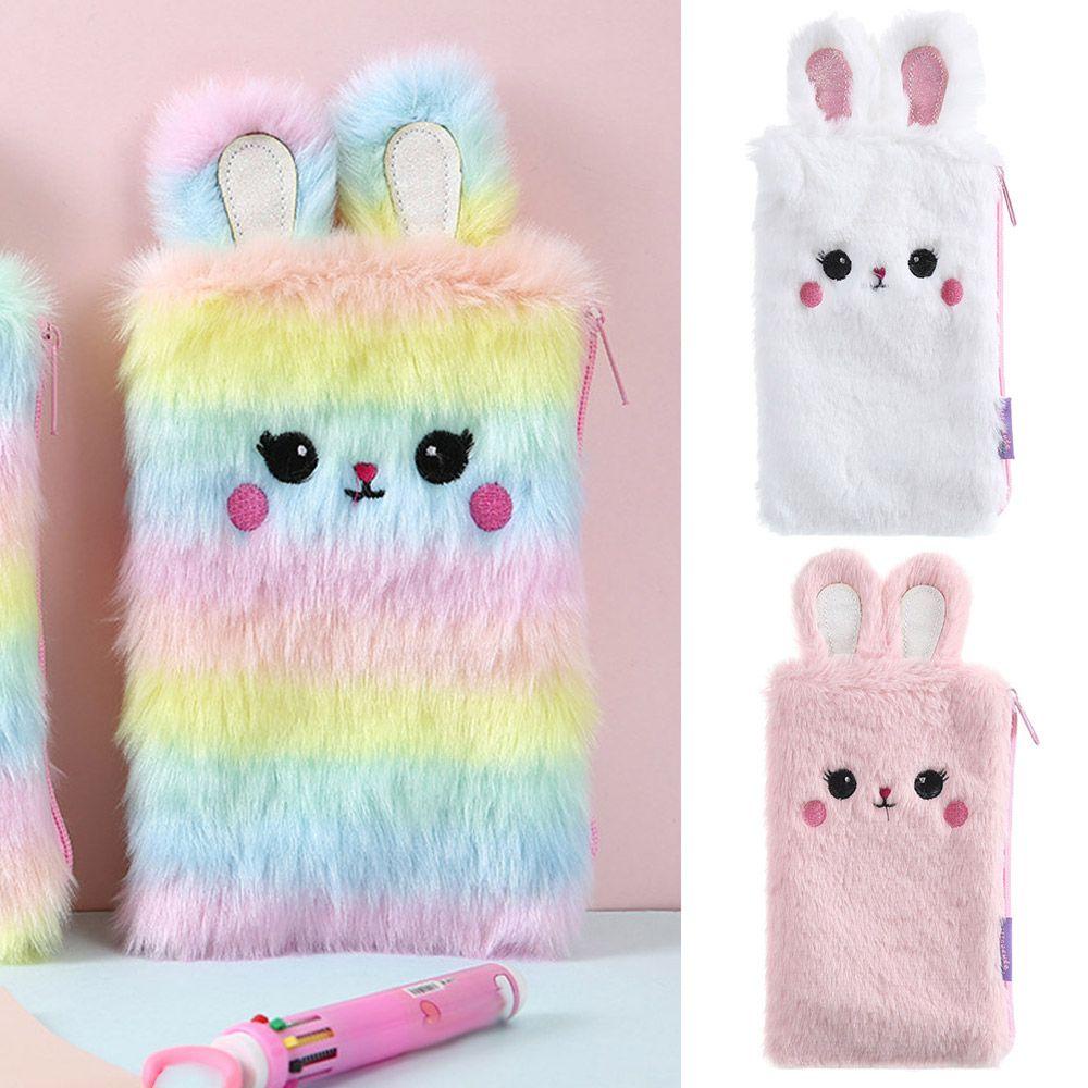 Túi Đựng Bút Phối Lông Cho Học Sinh