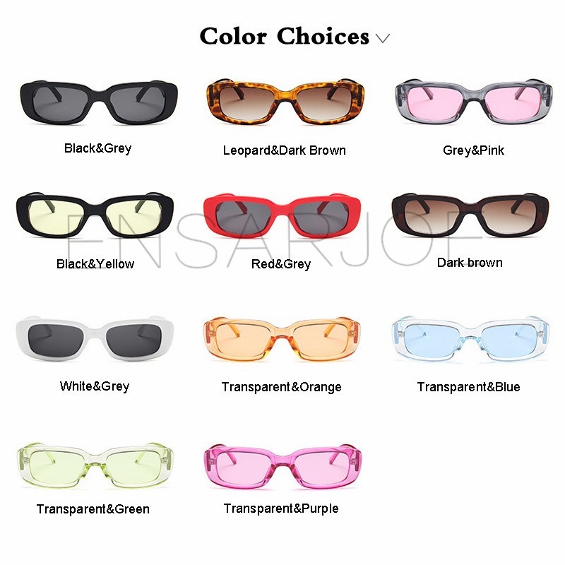 Kính Mát Gọng Vuông Thời Trang Cho Nữ