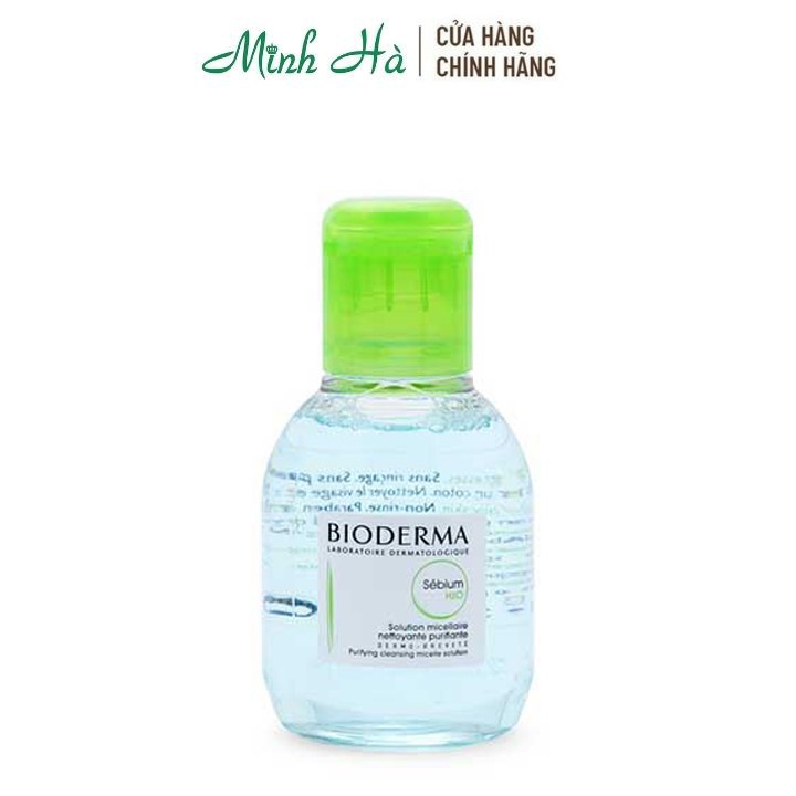 Nước tẩy trang Bioderma Sebium H2O 100ml dành cho da dầu