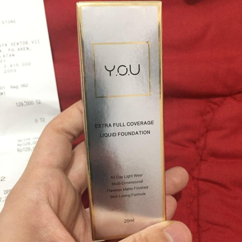 (Hàng Mới Về) Kem Nền Dạng Lỏng Che Phủ Toàn Diện Y.O.U | BigBuy360 - bigbuy360.vn