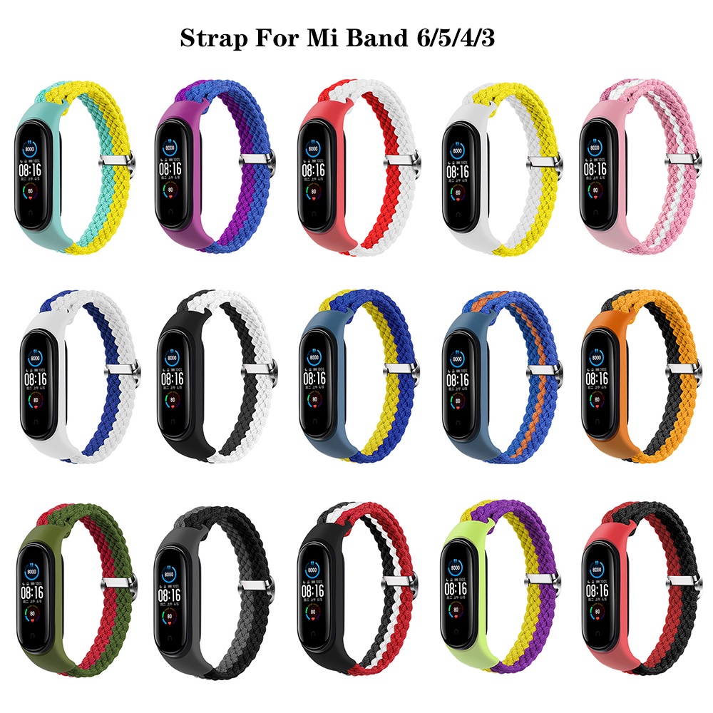 Dây Đeo Thay Thế Cho Đồng Hồ Thông Minh Mi Band 6/Mi Band 5/Mi Band 4/Mi Band 3