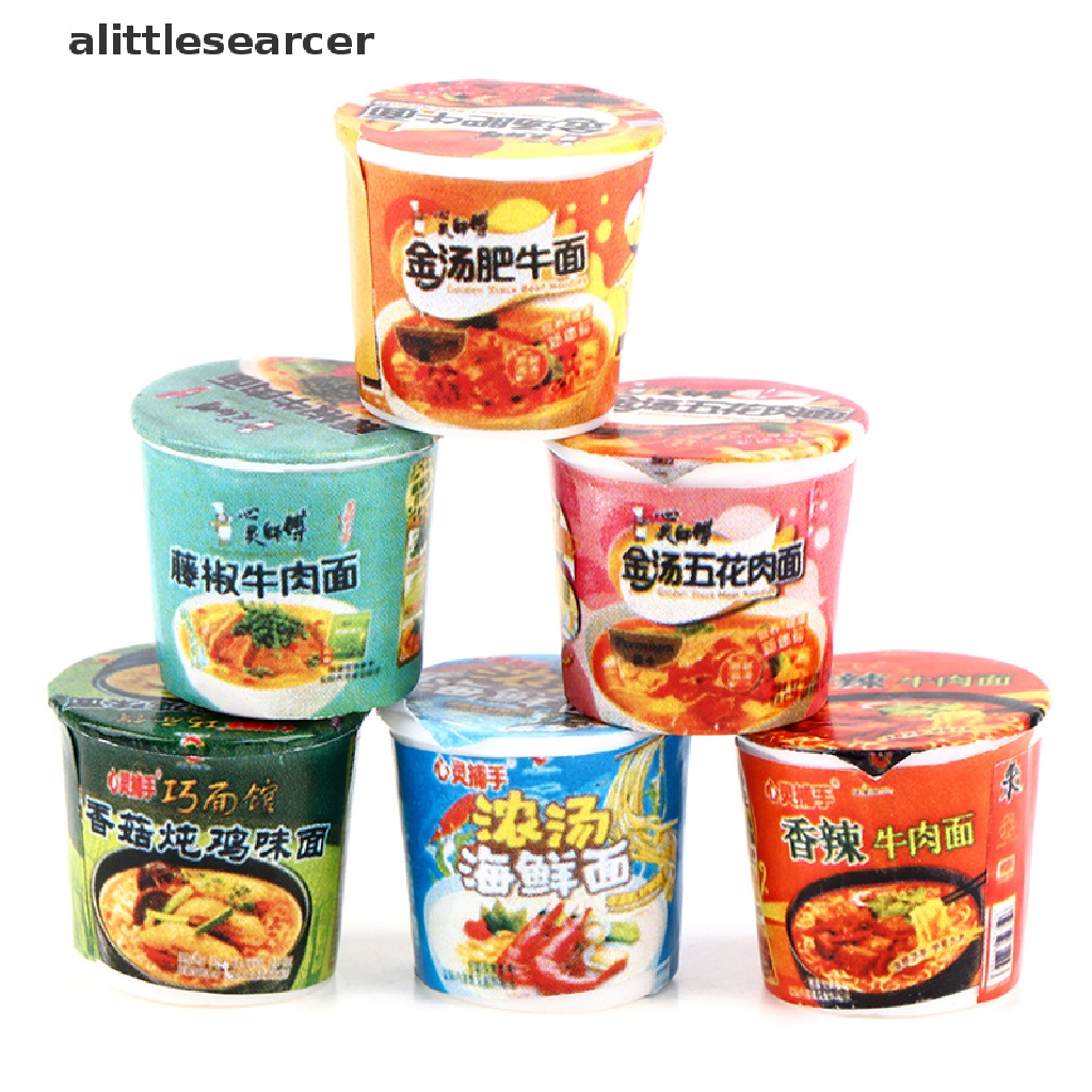 Set 6 dụng cụ nhà bếp tỉ lệ 1:12 trang trí nhà búp bê