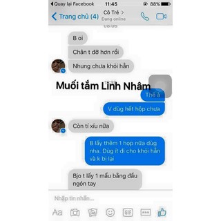 MUỐI TẮM LINH NHÂM HẾT HÀNG