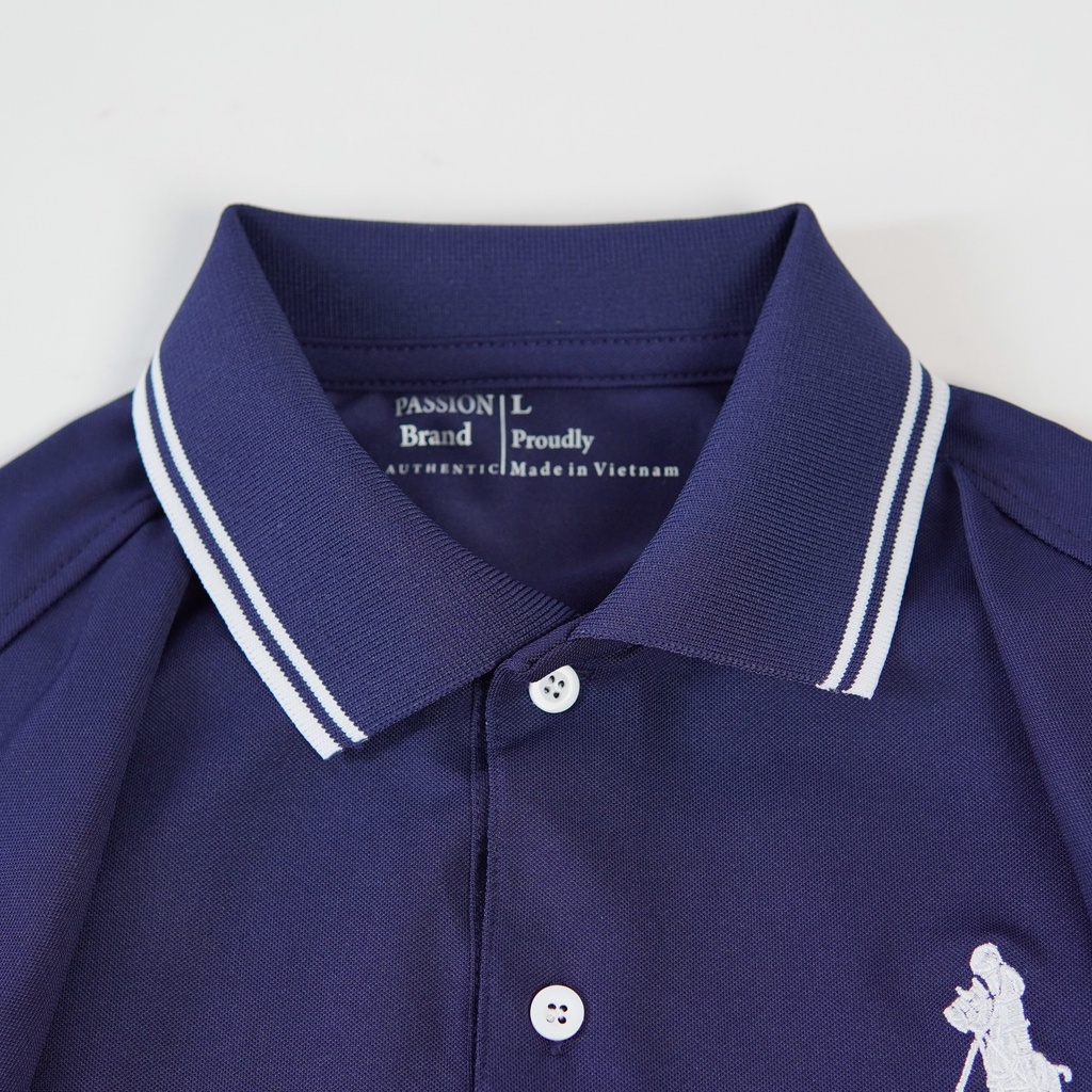 Áo thun nam polo trơn Marc Simple big size 3xl 90kg thoải mái, vải CVC cao cấp ngắn tay đơn giản và sang trọng