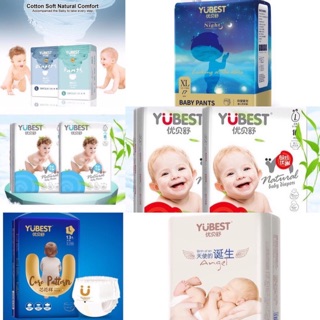 BỈM DÁN/QUẦN YUBEST NATURAL /ANGLE/GOLD S132/M108/L96/XL84/XXL72/S90/M84/L78/XL72