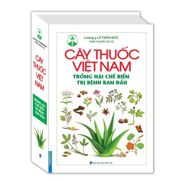 Sách - Cây thuốc Việt Nam trồng hái chế biến trị bệnh ban đầu (bìa cứng)