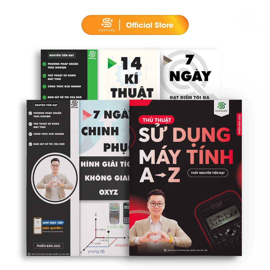 Combo 4 cuốn sách ôn thi Đại học trong Học kỳ 2