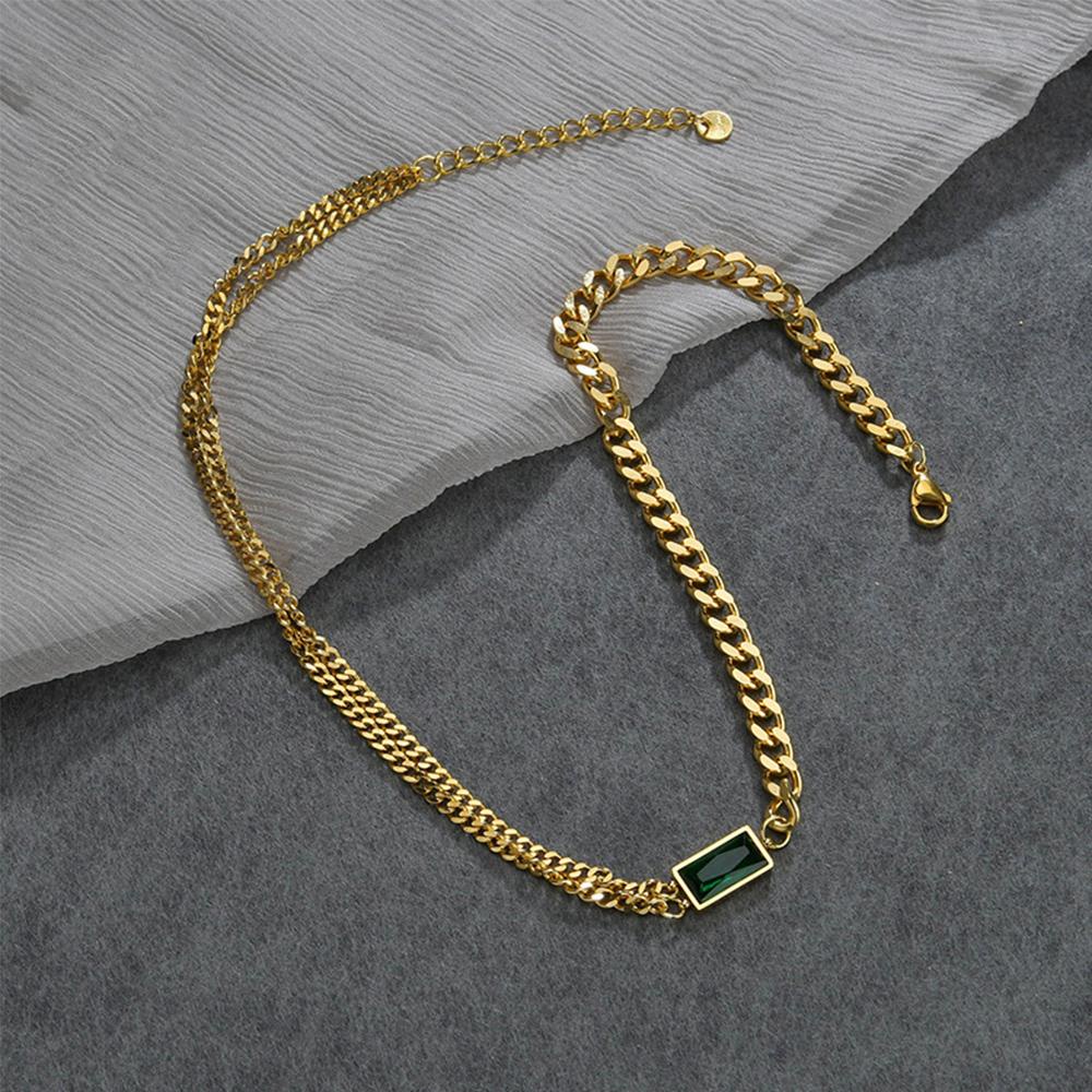 VANES1 Vòng Cổ Choker Dây Xích Dày Ngắn Đơn Giản Trang Sức Cho Nữ