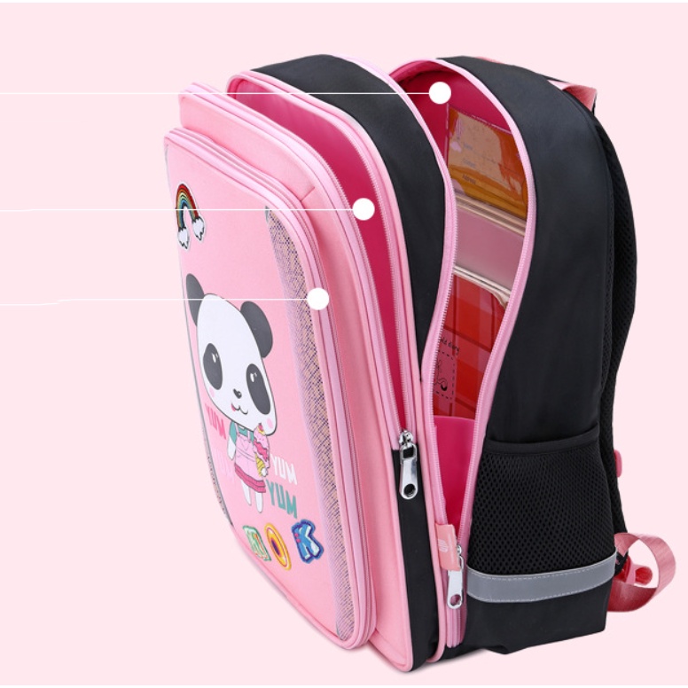Balo học sinh cấp 1 và 2 siêu nhẹ chống gù chống nước cao cấp phong cách mới