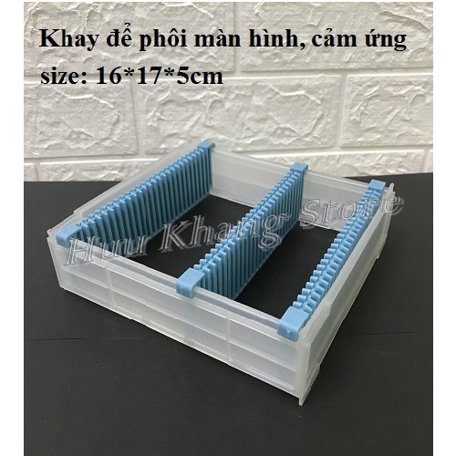 Khay để phôi, cảm ứng màn hình | Tiện lợi