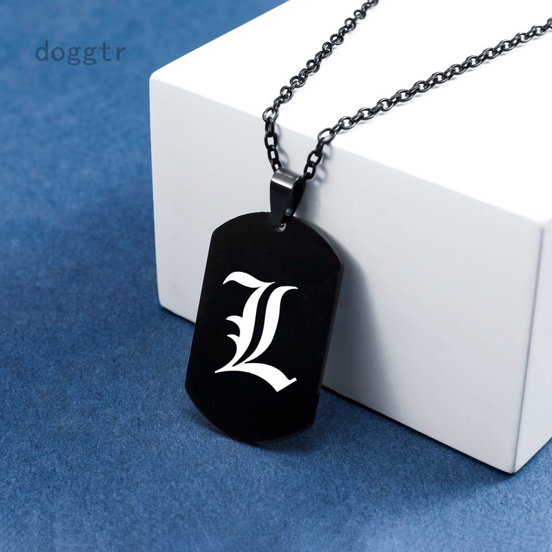 Doggtr Vòng cổ Mặt Hình Nhân Vật Anime Death Note