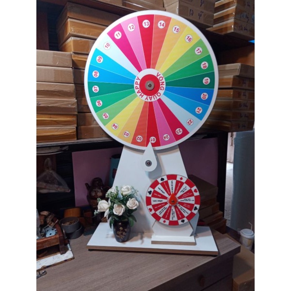 VÒNG QUAY KỲ DIỆU 24 ô  _ Size 60cm * cao 100cm