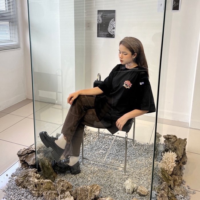 Áo thun FIDE phông trơn nam nữ cổ tròn FIDE CÀ PHÊ SAIGON SS2