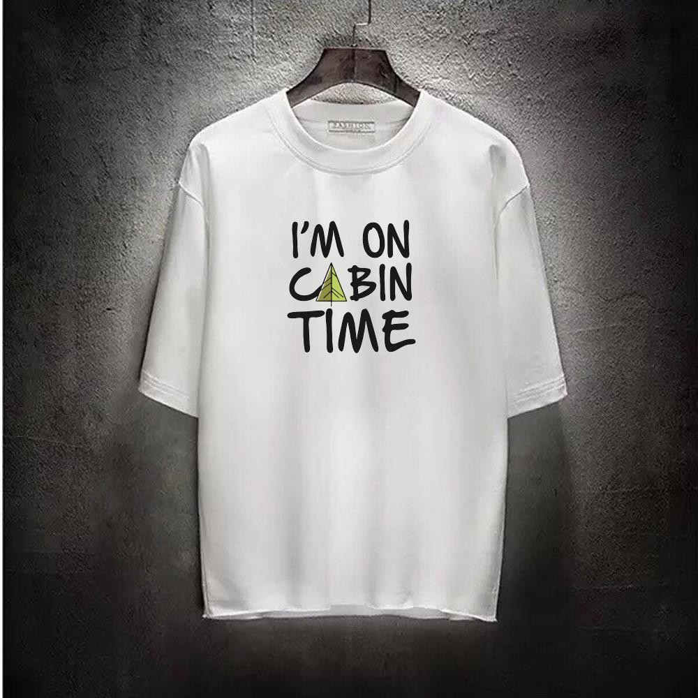 ÁO THUN TAY LỠ Cabin AOMIVN FORM RỘNG UNISEX THÒI TRANG AOMI