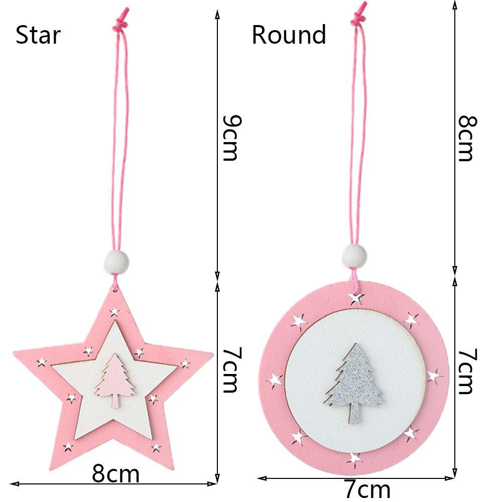1 Phụ Kiện Trang Trí Giáng Sinh Hình Ngôi Sao / Thiên Thần / Tuần Lộc