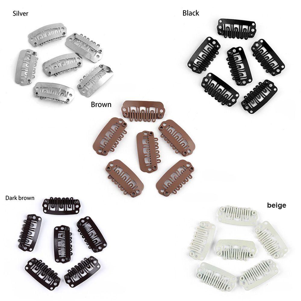 Set 10 / 20 / 50 Kẹp Tóc Giả Hình Chữ U Tiện Dụng Chất Lượng Cao