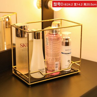 Kệ đựng mỹ phẩm mặt đá xếp tầng Order04