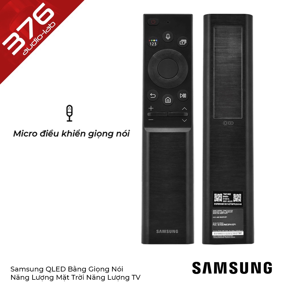 Remote SAMSUNG Năng Lượng Mặt Trời QLED 2022