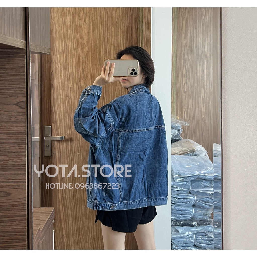 Áo khoác jeans tag - KB15