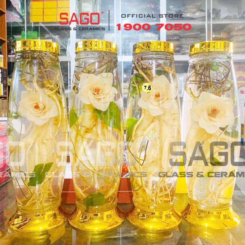 Binh Sâm Bầu Phú Hòa 2.6 Lít ,7.6 Lít | Tùy Chọn Dung Tích , Bình Sâm Cao Cấp Việt Nam