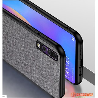 Ốp lưng Huawei Nova 4 vân vải jean (full màu)