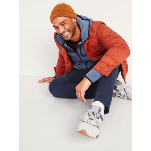 Áo khoác thể thao nam Old Navy có nón phản quang Dynamic Fleece Zip Hoodie