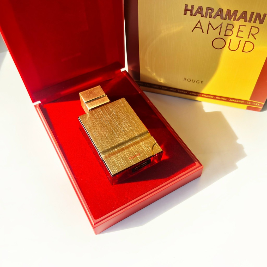 Nước hoa nữ Haramain Amber Oud Rouge 60ml (Clone của MFK Baccarat Rouge