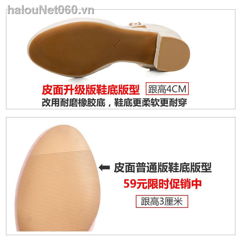 Giày sandal cao gót xinh xắn cho bé gái 10-12 tuổi