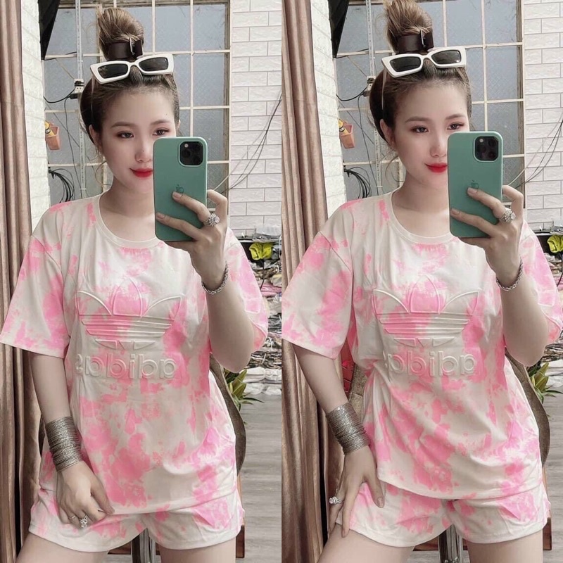 sét bộ đùi thun poly lạnh in 3D pha màu