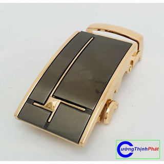 Thắt lưng da, dây nịt da bò thời trang, mặt khóa tự động siêu bền