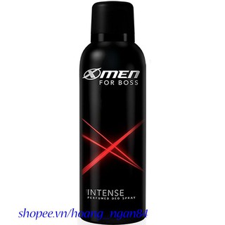 Xịt Khử Mùi Nam 150ml X-Men For Boss Intense Thơm Hương Nước Hoa