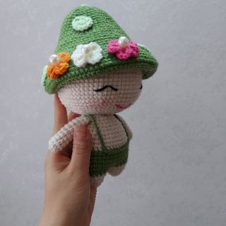 Nấm nùn bằng len móc