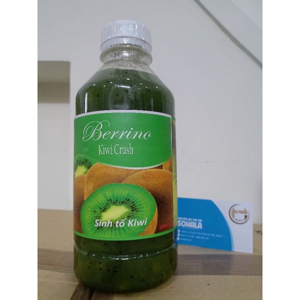 Sinh tố Mứt Berrino chai 1 Lít các vị