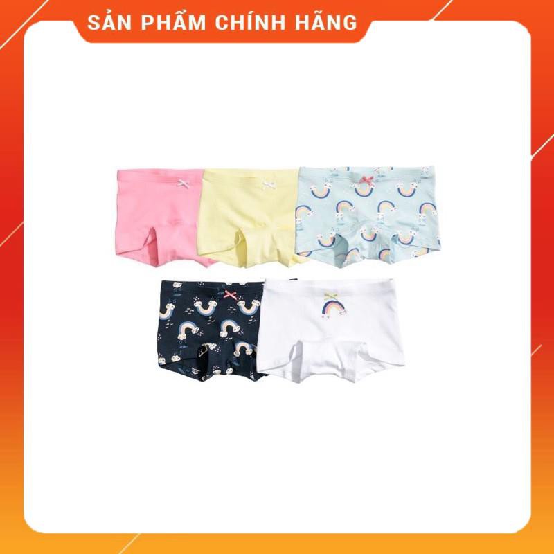 [HM] SET 5 QUẦN ĐÙI CHIP BÉ GÁI XUẤT DƯ TỪ 18m đến 10 tuổi