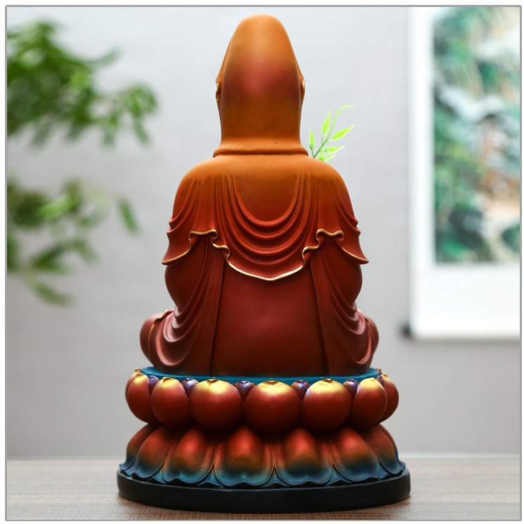 Tượng Quan Âm Bồ Tát cao 30 / 38 cm bằng composite - Tự Thanh