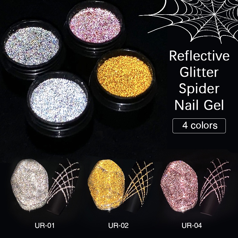 Sơn móng tay UR SUGAR nhiều màu tùy chọn tạo hiệu ứng tơ nhện 7ml