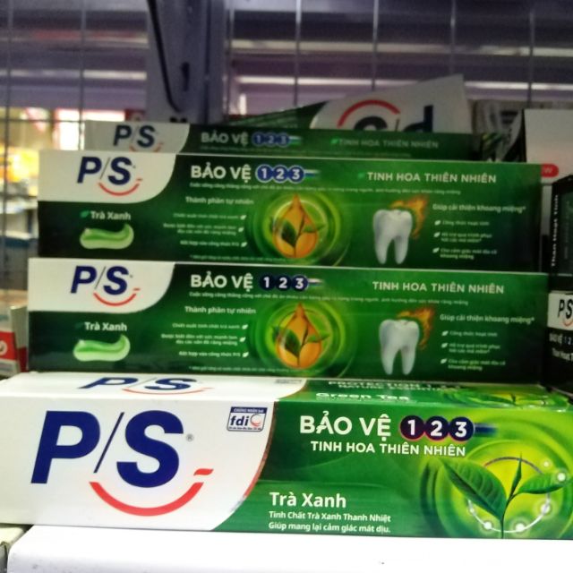 Kem đánh răng PS Trà Xanh 230g