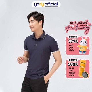 Áo polo Nam YODY bo cổ cotton airy cool siêu mát thấm hút APM3959- Bổ sung