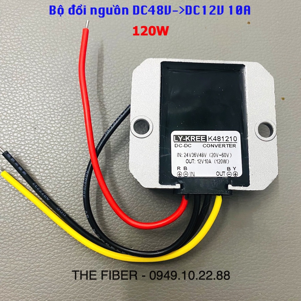Bộ đổi nguồn DC-DC 48V  sang 12V 3A/5A/10A/20A