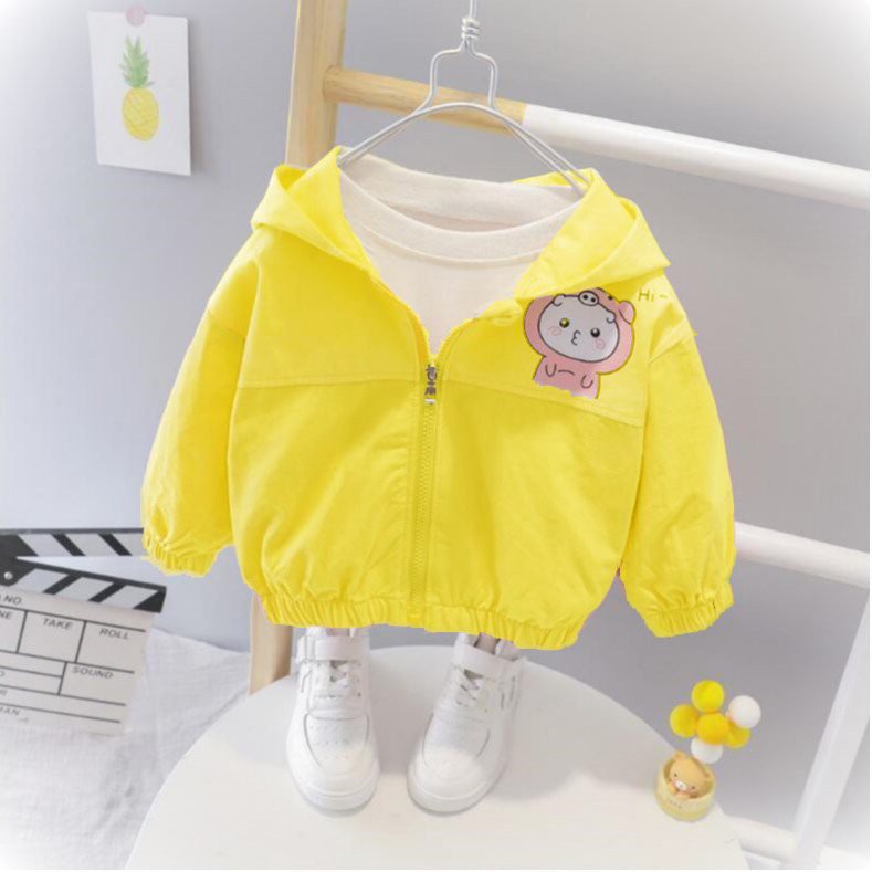 💖 Quần áo trẻ em 💖 Áo khoác in hình LỢN CON dễ thương, cực đẹp cho bé