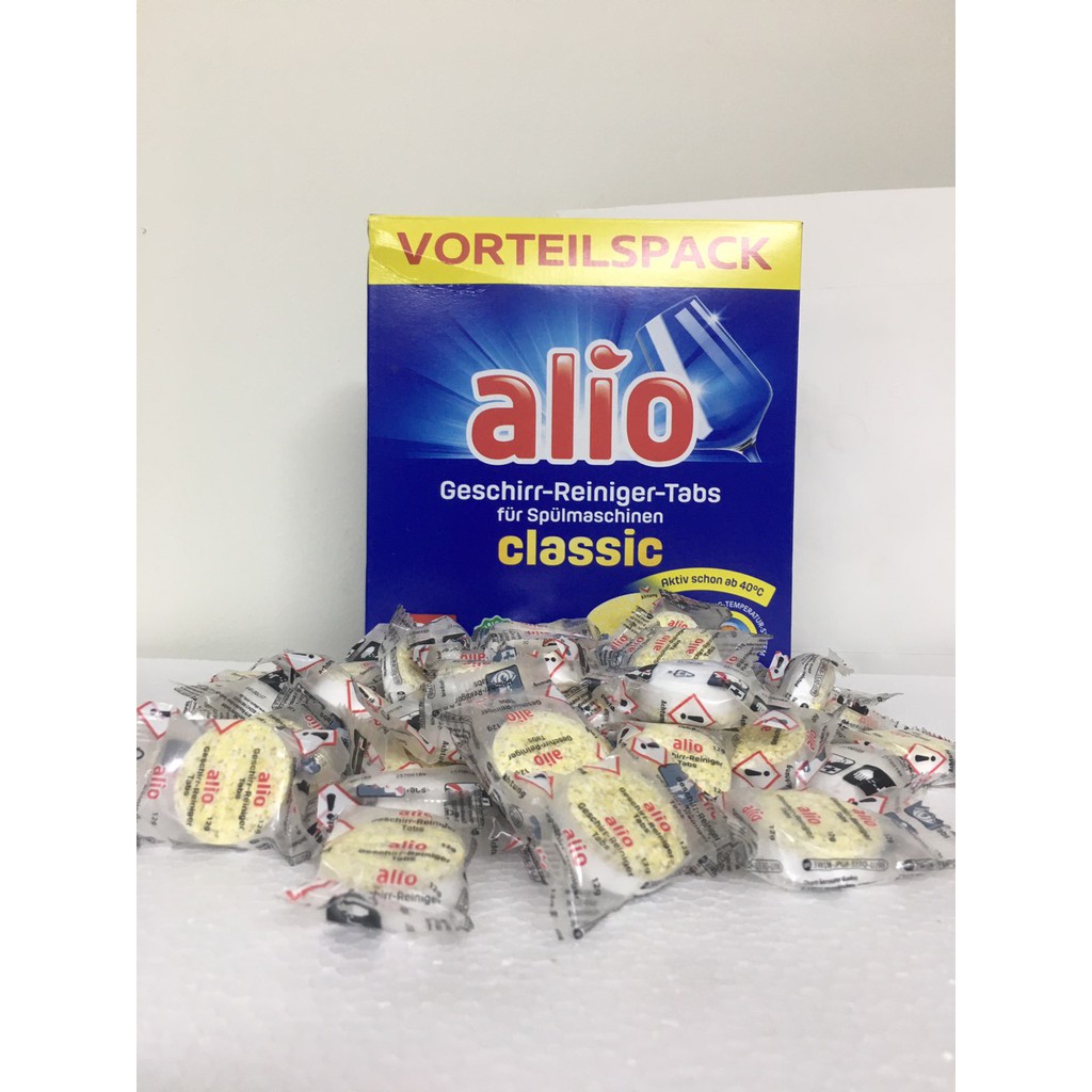 viên rửa bát Alio classic ( bán lẻ 40 viên ) xuất xứ Đức