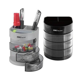 Hộp đựng Bút/Viết có ngăn 9147 DeLi. DO VPP HIẾU CƯỜNG CUNG CẤP
