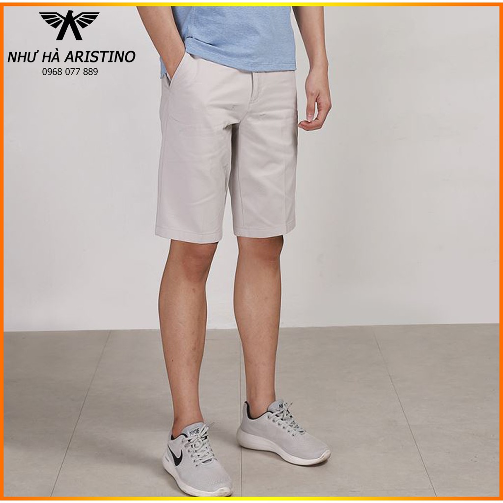 Quần Short Arristino ASO049s8 Trẻ Trung 100% Cotton Regular