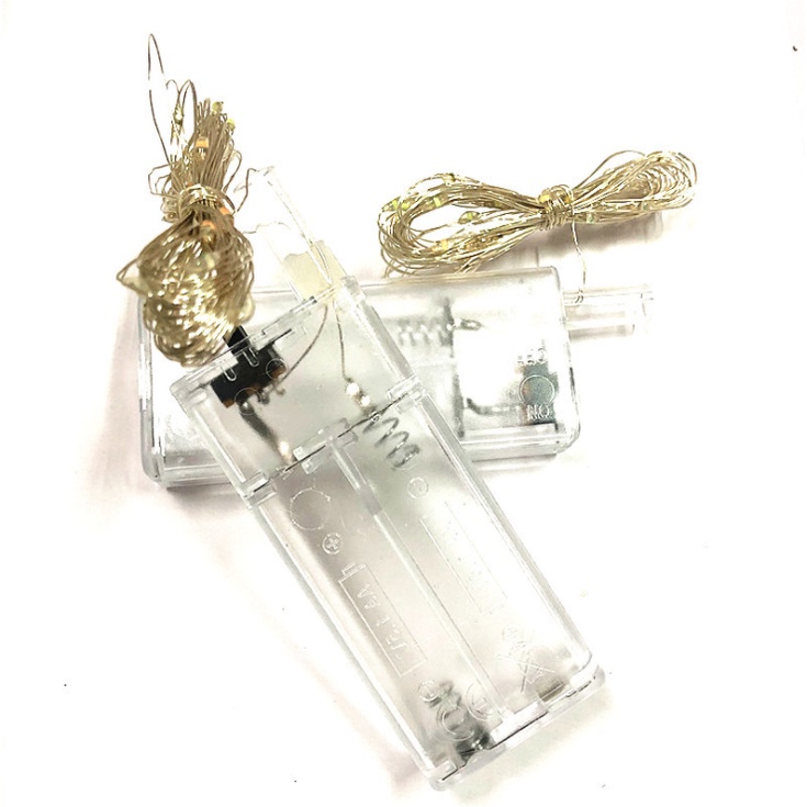 Đèn đóm 3m xài pin (ánh sáng vàng ấm)